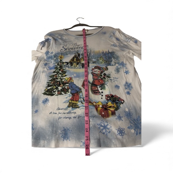 Christmas top, 3/4 sleeve, size xxl - Picture 5 of 8